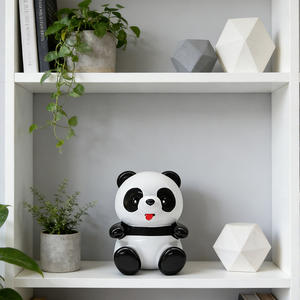 Set di Miniature di Panda in Plastica a Tema Asiatico Marca Chao Bang per Ristoranti di Sushi, Mercati e Regali per Feste - Product Image 1