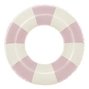 Anel personalizado para piscina flutuante - Círculo inflável para adultos ao ar livre para festa de natação no lago