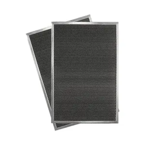 Filtre de remplacement en aluminium pour hotte de cuisinière, compatible avec Whirlpool W10386873