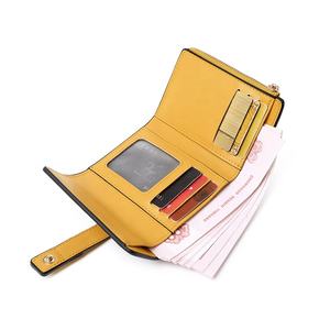 2025 новинка, многофункциональный Женский кошелек для монет, Модный женский короткий кошелек с пряжками, дизайнерский женский кошелек с отделением для карт - Product Image 3