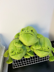 Peluche Jellycat Richie Rain Frog 15 cm, jouet en peluche doux avec rembourrage en bas, vente en gros, adorable grenouille pour enfants, cadeau - Product Image 4