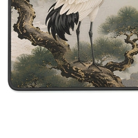 Paillasson de style chinois oriental, tapis antidérapant imprimé, tapis d'entrée, motif personnalisé
