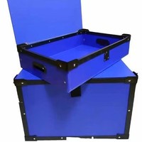 Meilleur prix PP Auto Parts Carton cadre boîte avec couteau intérieur carte en plastique ondulé électronique chiffre d'affaires fourre-tout avec couvercle