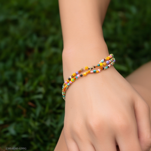 E395-B260-0299G สร้อยข้อมือประดับลูกปัดแฟชั่น - Product Image 3