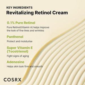 Crème anti-âge pour les yeux et le cou COSRX au rétinol 0,1 % avec traitement au <span class=keywords><strong>rétinoïde</strong></span> pour raffermir la peau, réduire les rides et les ridules - Product Image 4