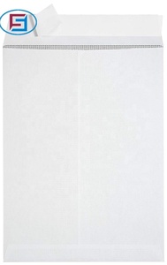 9 X 12 Self Seal <strong>White</strong> Business <strong>Wallet</strong> Envelopes with Custom Logo - Product Image 2