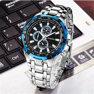 Montres CURREN 8023 pour hommes, montre analogique en acier inoxydable, étanche, lumineuse, de luxe, montres originales pour homme, Relogio Masculino - Product Image 4