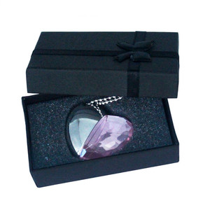 Joyería en forma de corazón USB Flash Drive 2,0 Pen Drive 4GB 8GB 16GB Pendrive 2,0 32GB 64GB collar memoria USB Memory Stick - Product Image 4