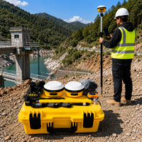 Sistema de Topografía GNSS RTK AR15, Medición Visual AR, Precisión Confiable de Centímetros, Receptor GNSS RTK Base y Móvil para Obras de Construcción