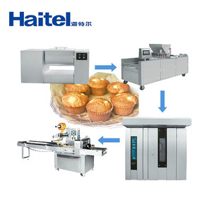 สายการผลิตเค้กมัฟฟินบราวนี่อุตสาหกรรมอัตโนมัติเต็มรูปแบบและความจุสูงสำหรับการผลิตเบเกอรี่ - Product Image 6