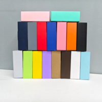 Boîtes en carton personnalisées gaufrées à chaud pour l'aviation, 50 pièces, style livre, en forme de carte, pour cadeaux de mariage et vente au détail