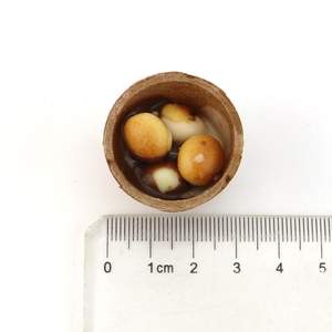 Mini tasse de gaufrettes au chocolat croustillant Confiture de choco avec boules de biscuits - Product Image 4