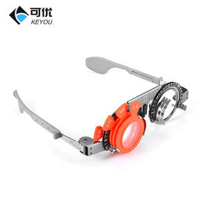 กรอบแว่นตา Keyou รุ่นทดลอง วัสดุโลหะผสม แบบเต็มกรอบ เลนส์เปลี่ยนได้ ช่องใส่เลนส์ 4 ชั้น สำหรับผู้ใหญ่ ทั้งชายและหญิง ดีไซน์ทรงสี่เหลี่ยม - Product Image 5