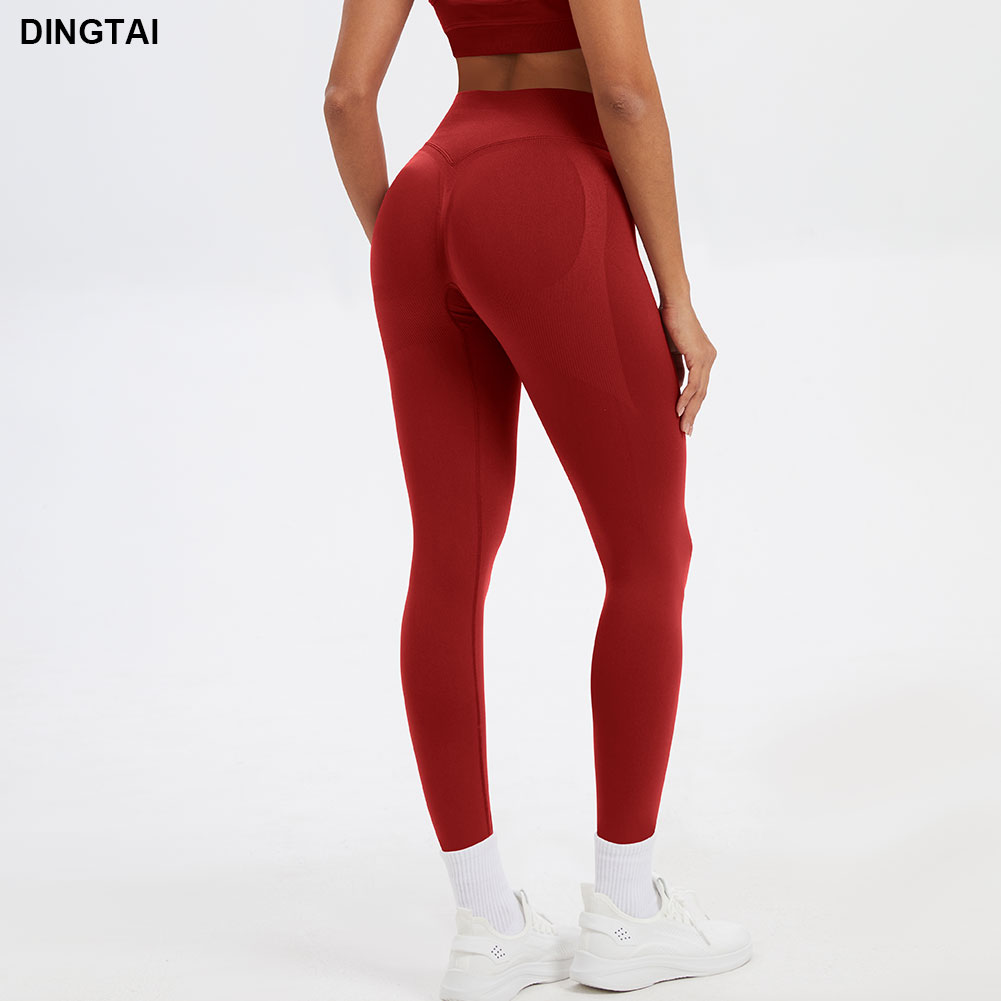 leggings-rosso scuro
