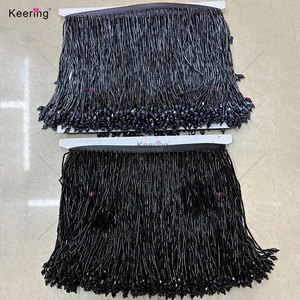 WTT-006 Keering Chất Lượng Cao Pha Lê Fringe Vàng Đính Cườm Fringe Đính Cườm Tassel Trang Trí Cho Vải Rèm Trang Trí - Product Image 5