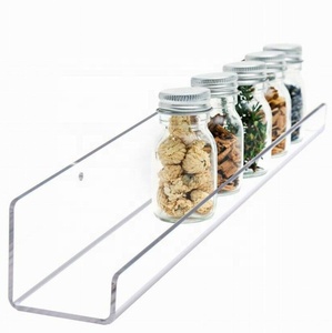 New Design Acrylic Wall Floating Shelves Acrylic Shelf Display Acrylic Storage Shelf