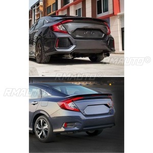 Alerón Trasero LED para Honda Civic 10ª y 10.5ª Generación (2016-2021), Edición Tailandesa, Estilo RS - Product Image 6