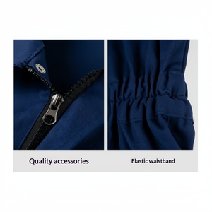 Vêtements <span class=keywords><strong>de</strong></span> <span class=keywords><strong>pluie</strong></span> en polyester ignifuge, antistatique et <span class=keywords><strong>anti</strong></span>-chimique, niveau <span class=keywords><strong>de</strong></span> protection D, uniforme pour l'industrie pétrolière - Product Image 6