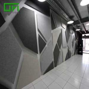 Tùy Chỉnh Polyester Acoustic Panel Âm Thanh Hấp Thụ PET Acoustic Baffles - Product Image 5