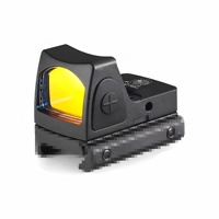 Viseur reflex Bowei Mini rouge et vert 1x20mm avec aluminium forgé et luminosité réglable