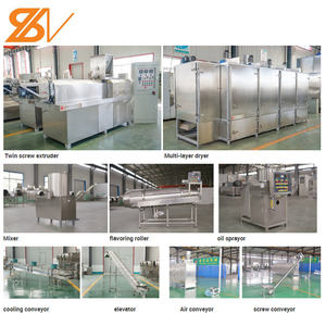 Máquina de pellets de alimentos para peces, línea de producción extrusora de alimentos para peces, máquina para hacer alimentos para peces - Product Image 6