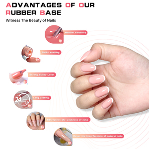 <span class=keywords><strong>Deroi</strong></span> Ruber Base Gel Nude Color Nail Painting Gel Uv Rubber Base Gel Nail Polish French Rubber Base Coat - Product Image 3