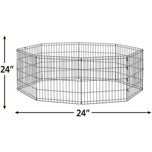 แผงรั้วสุนัขลวดเชื่อมแบบแยกส่วนสำหรับสุนัขเล่นนอกสนามสำหรับสัตว์เลี้ยงขนาดเล็ก - Product Image 2