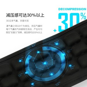 JFT Decompression <b>Shoulder</b> <b>Strap</b> For Crossbody Bag Breathable Shock Absorbing Adjustable Width Black - Product Image 3