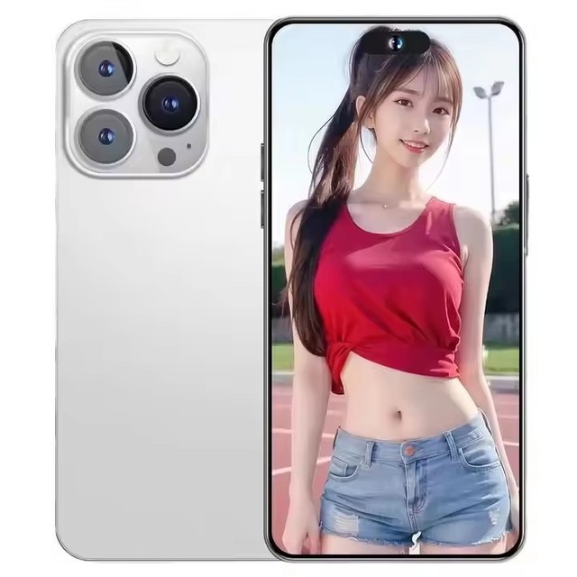 Unlocked 5G Smartphone 16 Pro Max LTE CDMA Smartphone 12GB +512GB OLED 120Hz Display Dual SIM US Version Multi-Language 108MP