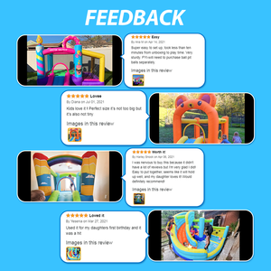 Doctor Dolphin parque infantil al aire libre chico juguete juego tobogán de agua Casa de salto hinchable Casa de rebote inflable - Product Image 3