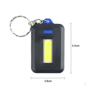 ไฟฉายพวงกุญแจ LED COB ขนาดเล็ก พกพาสะดวก สำหรับตั้งแคมป์กลางแจ้ง มีสีให้เลือก ขาว แดง เขียว น้ำเงิน ใช้พลังงานจากแบตเตอรี่ - Product Image 4