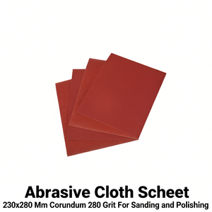 Feuille de toile abrasive Ttake 230x280 mm Corindon grain 280 pour ponçage et polissage - Product Image 2