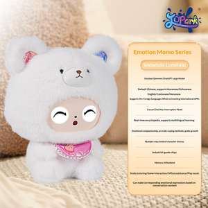 Jouet en peluche intelligent Jopark AI, lapin mignon interactif pour l'éducation précoce, avec fonction <span class=keywords><strong>de</strong></span> dialogue, unisexe, idéal pour un anniversaire - Product Image 3