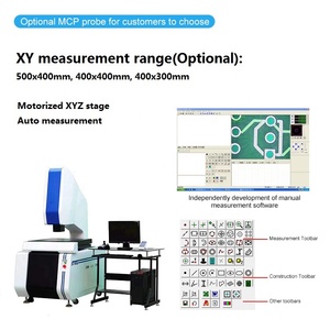 Système de microscope de mesure d'image entièrement automatique de haute précision Boshida avec une grande plage de mesure de 500*400 mm - Product Image 2