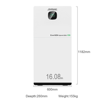 Système d'Accumulation Solaire Polyvalent EGH10K-16E Pro EverGEN Empilable Tout-en-un ESS LiFePO4 à Commutation Automatique pour Écoles, Alimentation Hybride Ininterrompue 16,08 kWh