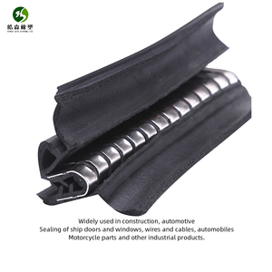 Vendita calda EPDM resistente impermeabile resistente al calore su misura striscia di tenuta in gomma per porta <span class=keywords><strong>auto</strong></span> rivestimento EPDM schiuma U tipo striscia meteo - Product Image 6