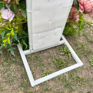 Promise Arche de fleurs artificielles roses Décoration de mariage Arche de fleurs de mariage rose - Product Image 3