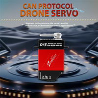 Servomoteur numérique sans balais à couple élevé 180kg.cm CYS-C30-BLS30-0090 avec bus CAN, engrenages métalliques, pour drones de levage lourd, UAV et aéronefs RC