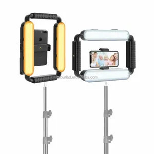 <span class=keywords><strong>GVM</strong></span> Official LT10S Luz de fotografía Smartphone Video Camera Rig Light Daylight con bicolor Soft Board LED On-Camera Light - Product Image 5