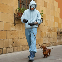 Sweat-shirts et pulls à capuche pour hommes, design personnalisé, mode, pull à capuche uni pour hommes, lourd, de haute qualité, avec masque pour les yeux