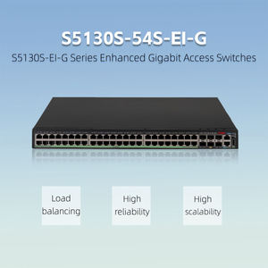 Switch Ethernet Gigabit Administrado de 48 Puertos S5130S-54S-EI-G, 6x 10G SFP+ Uplink, Switch de Red Empresarial para Montaje en Rack - Product Image 1