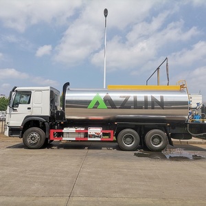 Camion distributeur d'asphalte HOWO 6X4 15000L, petit pulvérisateur de bitume avec pompe intelligente - Product Image 4