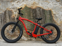 Vélo électrique Hummer à pneus larges de 26 pouces, 750 W, puissant, tout-terrain, pour adultes, directement de l'usine OEM