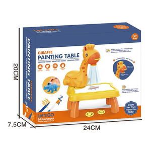 24 Pola Kartun Rusa Kreatif Mainan Meja Papan Gambar Proyeksi Grafiti untuk Anak - Product Image 6