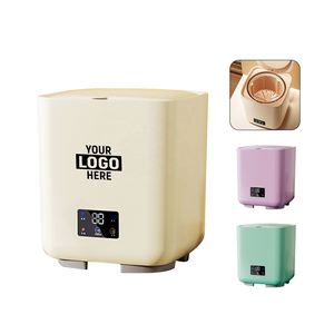 Mini Lavadora Automática Antibacteriana con Luz Azul y Logotipo Personalizado para Ropa Interior y Calcetines - Product Image 2