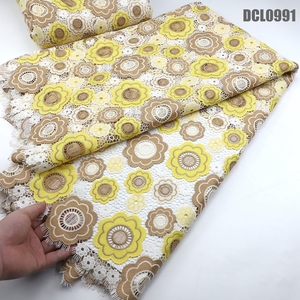 Nuovo Arrivo Tessuto <span class=keywords><strong>in</strong></span> Pizzo Nuziale 100% <span class=keywords><strong>Cotone</strong></span> Morbido Pizzo Cordato di Alta Qualità Durevole per Abito <span class=keywords><strong>da</strong></span> <span class=keywords><strong>Sposa</strong></span> Australiano per Feste - Product Image 4