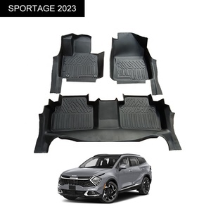 Kit de carrocería de nuevo estilo, accesorios interiores de TPE, alfombrilla para suelo, alfombrillas para coche, alfombrilla para SPORTAGE <span class=keywords><strong>2023</strong></span> - Product Image 1
