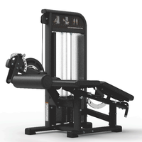 Machine d'extension assise chargée de plaque leg curl cybex extension commerciale de jambes et extension curl leg curl du prédicateur