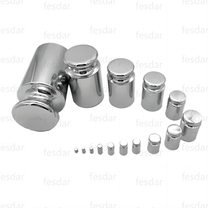 Ensemble de poids d'étalonnage 1mg --- 5KG Poids d'étalonnage en acier inoxydable Poids de <span class=keywords><strong>test</strong></span> de laboratoire de charge - Product Image 3