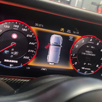 Écran de tableau de bord de voiture d'occasion G Class Cluster Auto Meter à affichage liquide pour Mercedes Benz 2019-2024